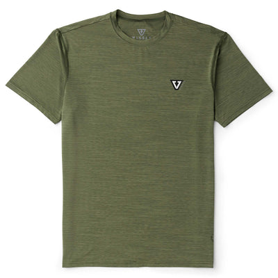 VISSLA Twisted Eco SS Sun Shirt - Army Heather