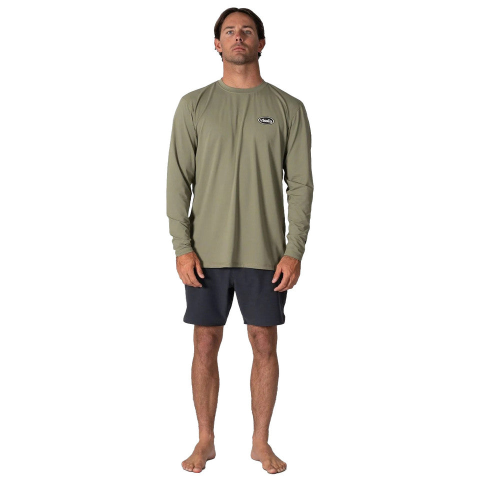 VISSLA Pro Comp LS Sun Shirt - Surplus