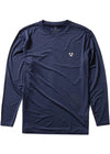 VISSLA Twisted Eco LS Lycra - Dark Navy Heather