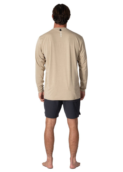 VISSLA Twisted Eco LS Sun Shirt - Sand