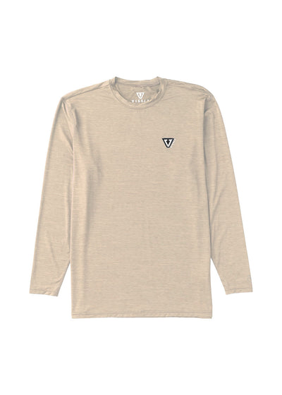VISSLA Twisted Eco LS Sun Shirt - Sand