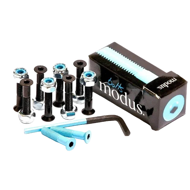 Modus Allen Key bolts - Black/Blue - 1 1/2 inch