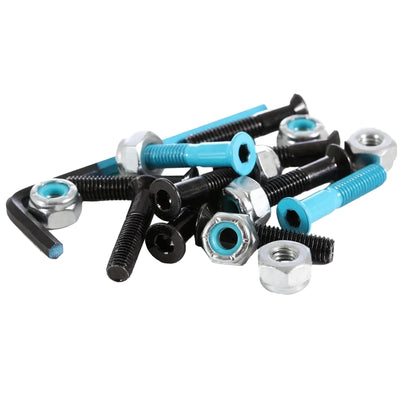 Modus Allen Key bolts - Black/Blue - 1 1/2 inch