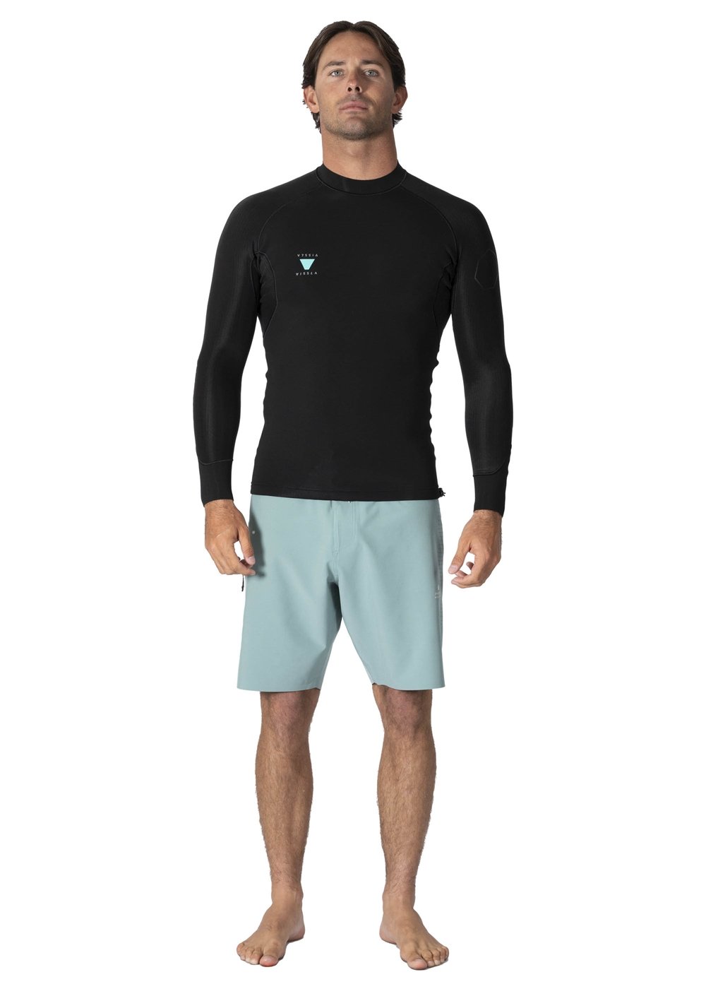 Vissla High Seas 2 Long Sleeve Wetsuit Jacket Mens - Black