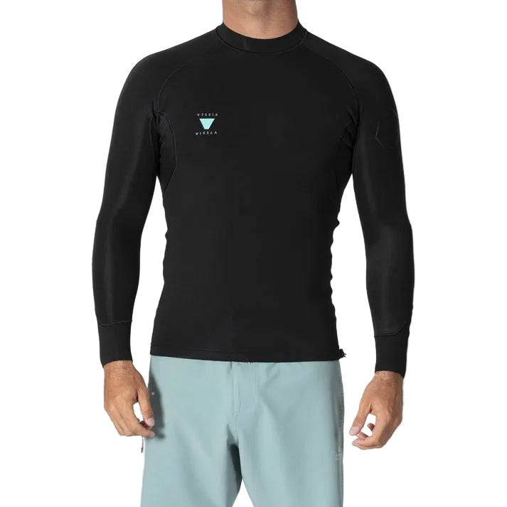 Vissla High Seas 2 Long Sleeve Wetsuit Jacket Mens - Black