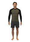 Vissla High Seas 2 Long Sleeve Wetsuit Jacket Mens - Army