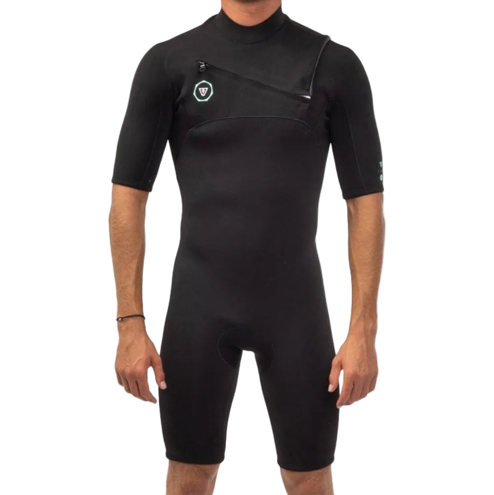 VISSLA 7 Seas 2/2 Short Sleeve spring suit - Black