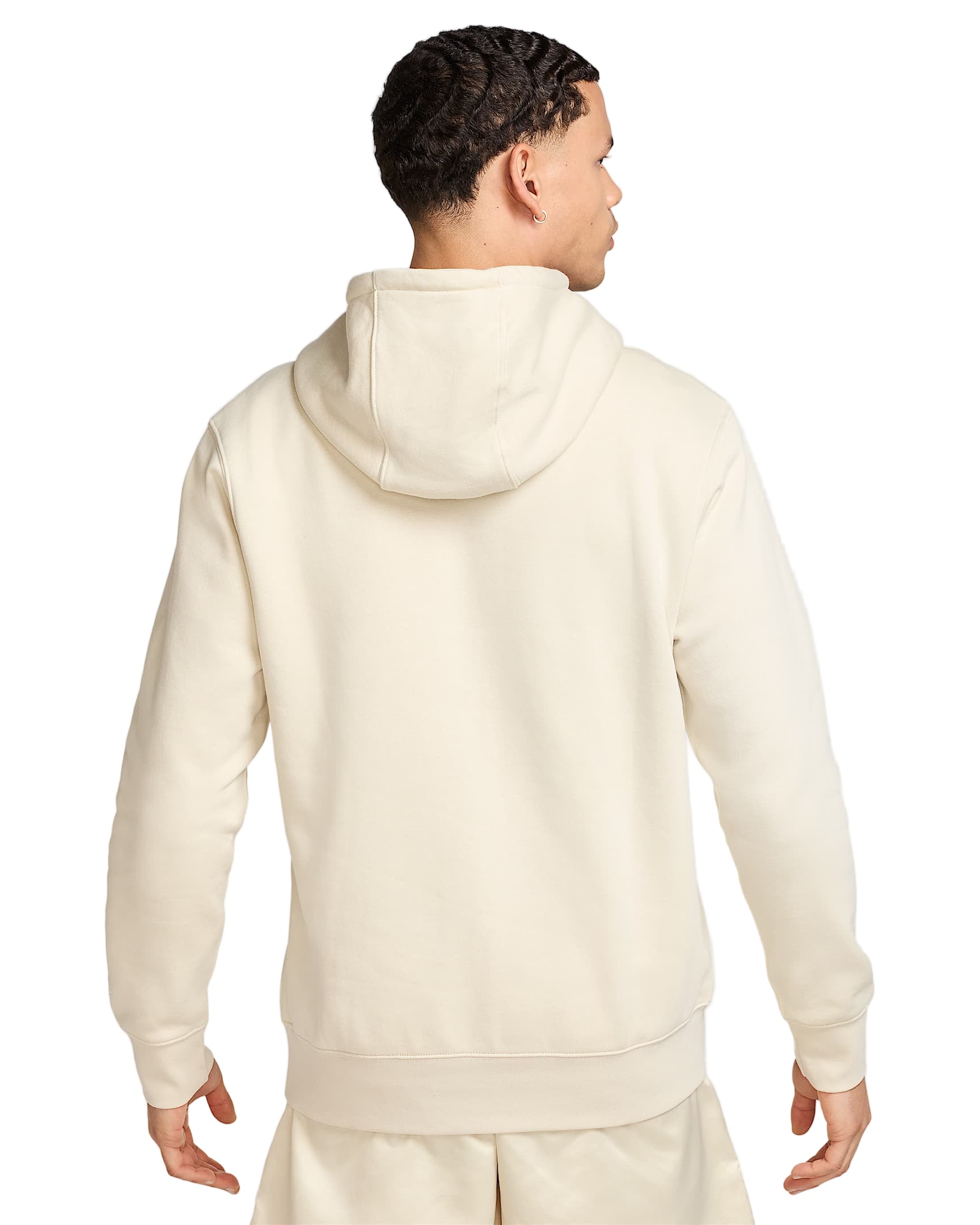 Nike Club Fleece Pullover Hoodie Mens - Light Khaki/Light Khaki/Sail