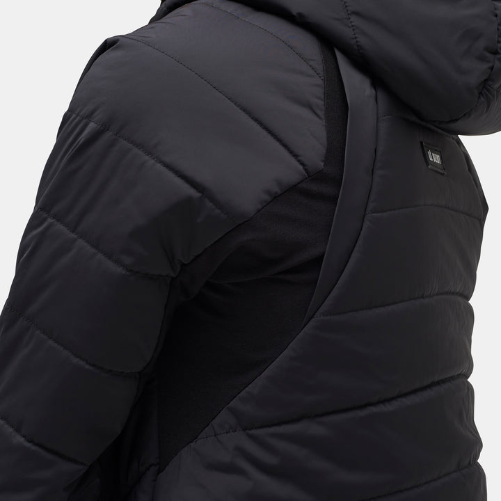 Le Bent Pramecou Wool Insulated Hooded Jacket Mens - Black