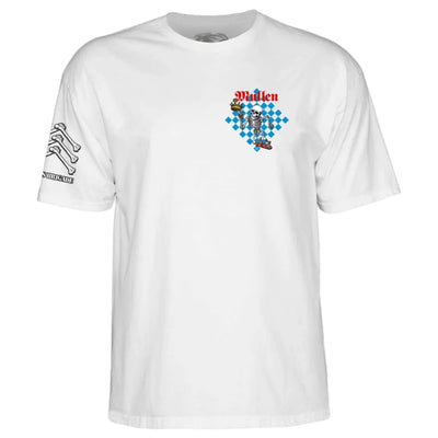 POWELL PERALTA Bones Brigade S17 Mullen tee - White