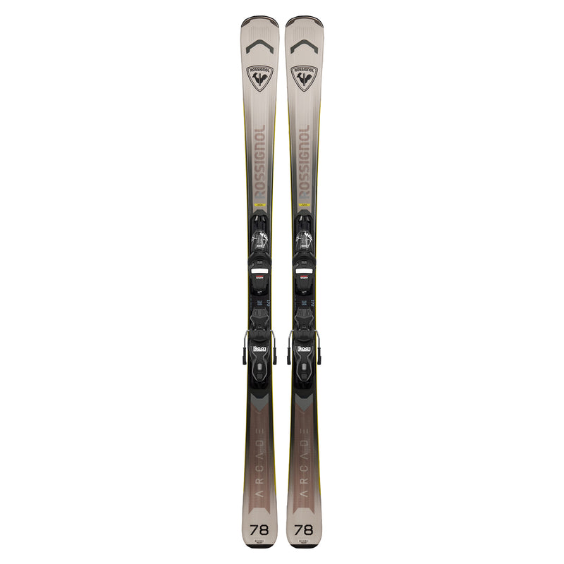 ROSSIGNOL Arcade 78 skis w/ Xpress 10 GW B90 bindings 2027 - Mens - 172