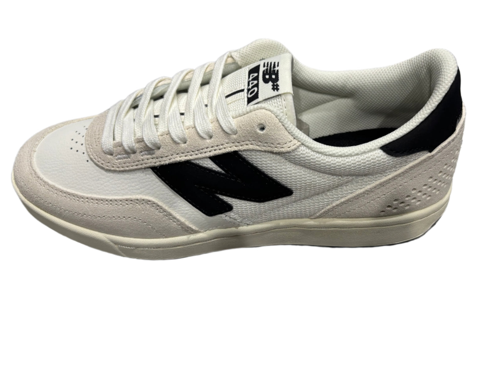 NEW BALANCE Numeric 440 Low D Width shoes - White/Black