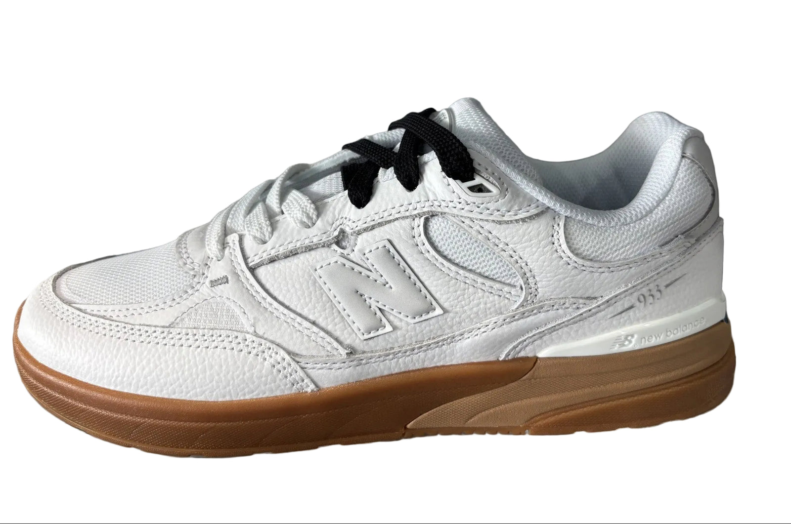 NEW BALANCE Numeric 933 D Width Shoes - White/White