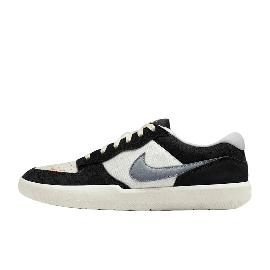 NIKE SB Force 58 Skate Shoes - Black/White/Cool Grey