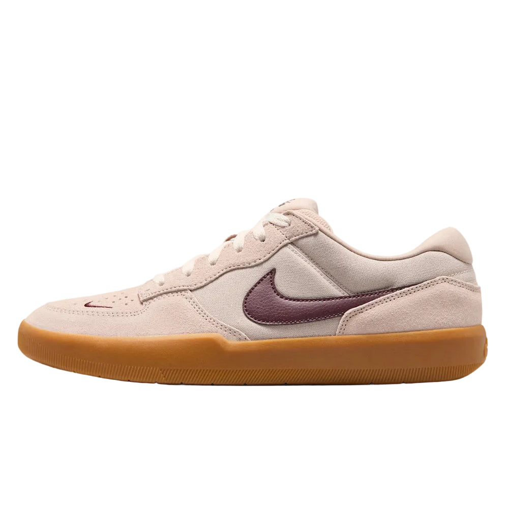 Nike SB Force 58 shoes - Cream II/Gum Light Brown/Phantom/Burgundy Crush