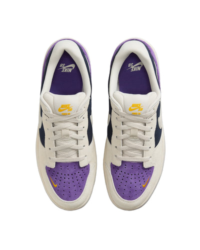 Nike SB Force 58 shoes - Obsidian /Lt Orewood Brown/Wild Grape