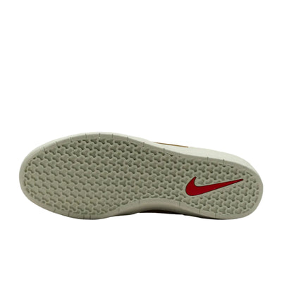 Nike SB Force 58 Skate Shoes - Coconut Milk/Neutral Olive/University Red