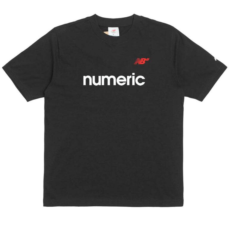 New Balance Linear Logo Tee - Black