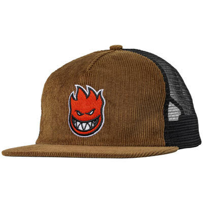 SPITFIRE Bighead corduroy trucker hat - Brown / Black