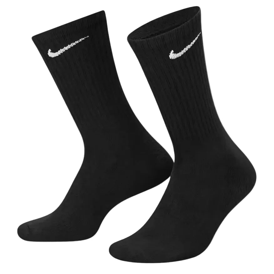 Nike Everyday Cushion Crew Sock 6Pk - Black