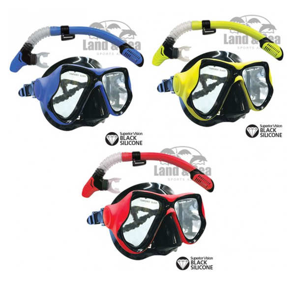 Land and Sea Ningaloo Mask And Snorkel Set - Yellow