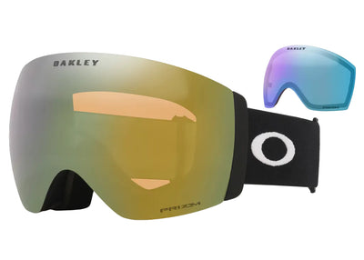 OAKLEY Flight Deck Pro L goggles - Matte Black w/ Sage Gold Iridium