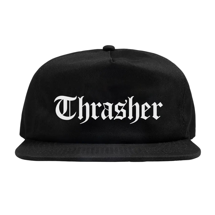 Thrasher x Spitfire "End Oath" Snapback Cap - Black