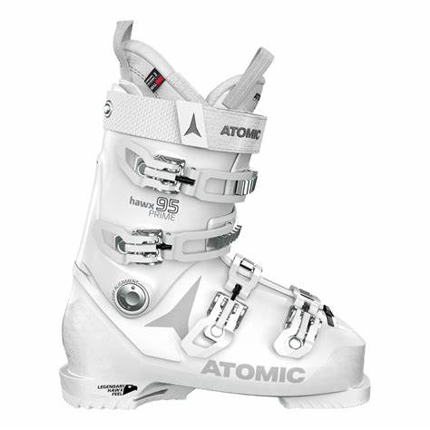 ATOMIC Hawx Prime 95 ski boots - Womens - White/Silver