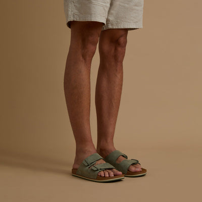 REEF Ojai Two Bar sandals - Mens - Olive