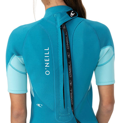 ONEILL Reactor II 2MM SS Spring Suit Girls - Curc Blue Curacao