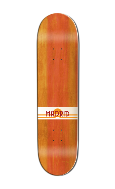 MADRID x Back to the Future Outatime skateboard deck - 8.0