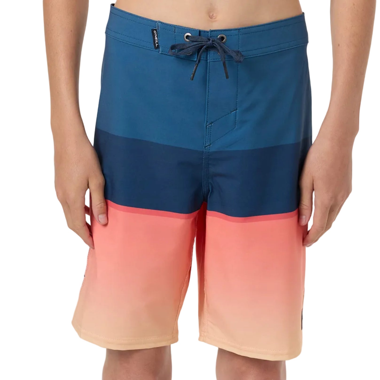 O'NEILL Hyperfreak Heat 17" Boardshort - Boys - Persimmon