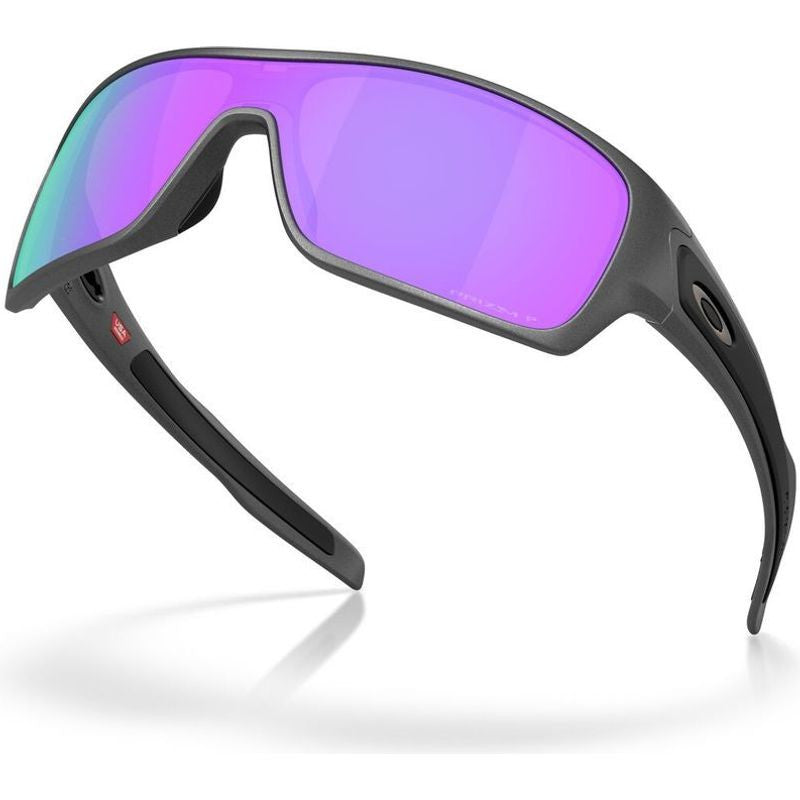 Oakley Turbine Rotor Sunglasses Matte Steel Ink w Prizm Violet Polar