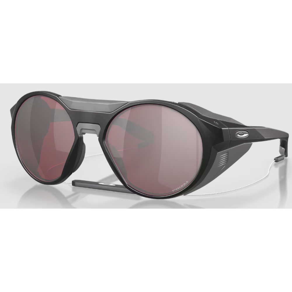 Oakley Clifden Sunglasses - Matte Black w/ prizm Snow Black Iridium