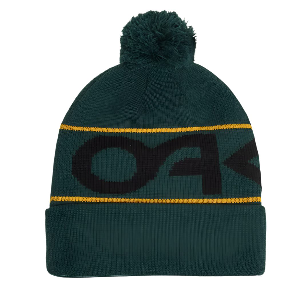 Oakley Factory Cuff Beanie - Hunter Green/ Amber Yellow