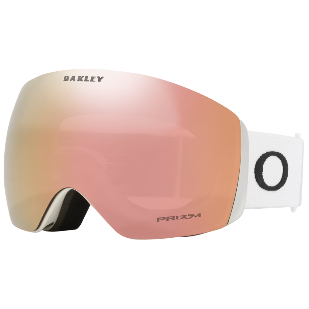 Oakley Flight Deck L Goggles - Matte White W/Prizm Rose Gold