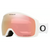 Oakley Flight Tracker M goggles - Matte White w/Prizm Rose Gold
