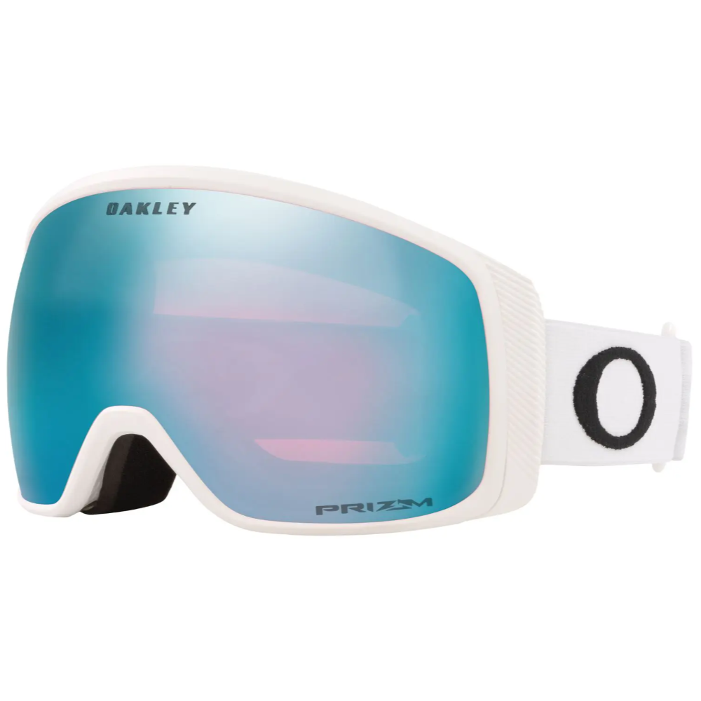 Oakley Flight Tracker M goggles - Matte White w/ Prizm Snow Sapphire