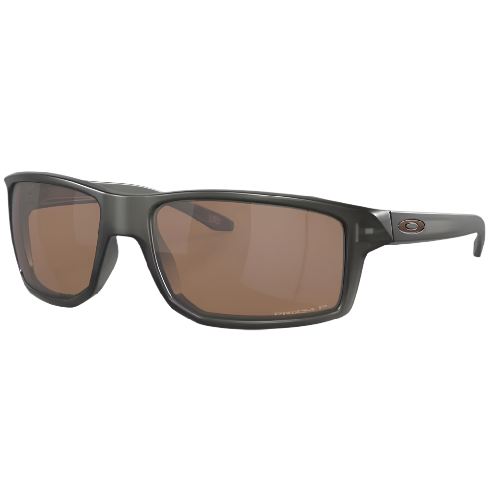 Oakley Gibston Sunglasses - Matte Grey Smoke w/Prizm Tungsten Polarized
