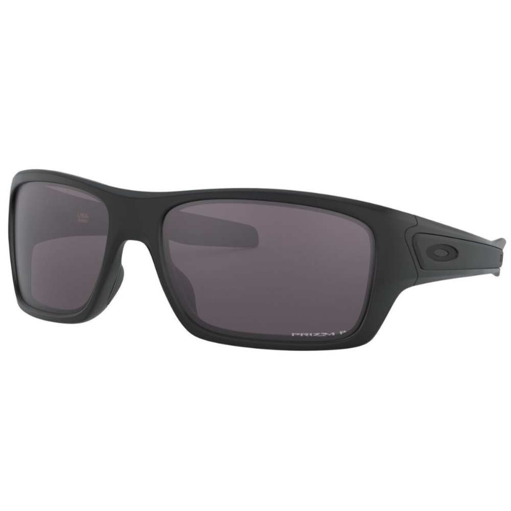 Oakley Turbine Rotar Sunglasses - Polished Black w/Prizm Grey Polarized