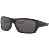 Oakley Turbine Sunglasses Matte Black w/Prizm Grey polarized