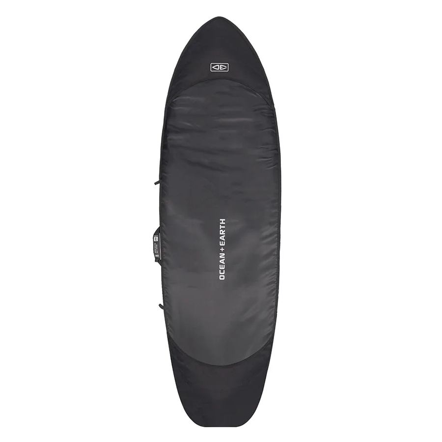 Ocean & Earth Cor X 2 Board Fish / Short Day Travel Cover - Black