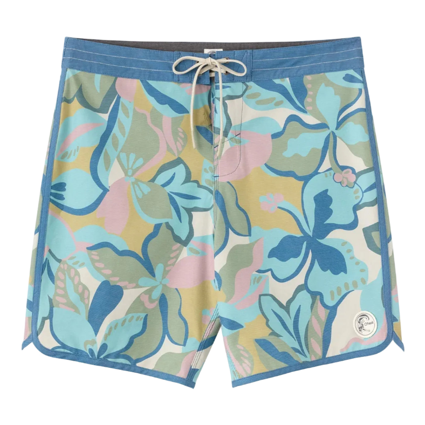 Oneill OG Printe Scallop 18 Boardshort - Bue Fusion