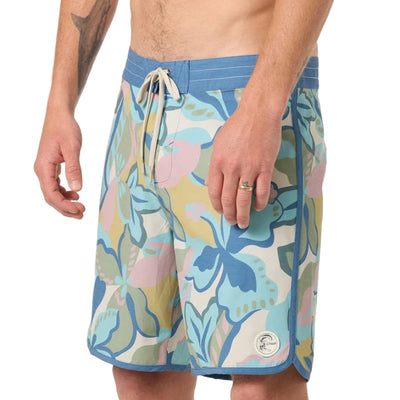 Oneill OG Printe Scallop 18 Boardshort - Bue Fusion