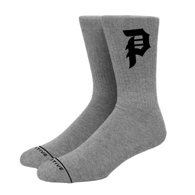 PRIMITIVE Dirty P socks - 3-pack - White/Black/Heather