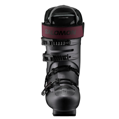 SALOMON S/Pro Delta 120 ski boots - Mens - Beluga Beluga Met. / Beluga Met. / Burgund