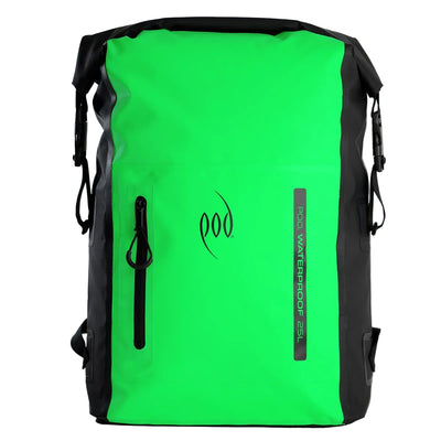 POD Waterproof Backpack 25L Dry Bag - Black/Green