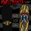 POWELL PERALTA reissue deck - Vallely Elephant - Gold Foil - 9.85