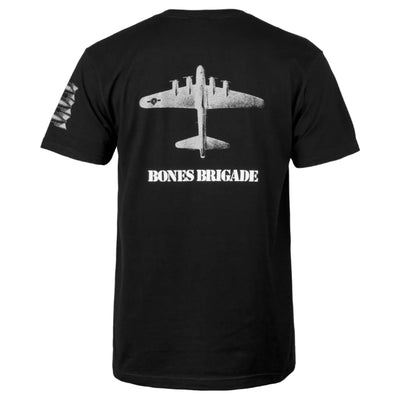 POWELL PERALTA Bones Brigade Bomber tee - Black