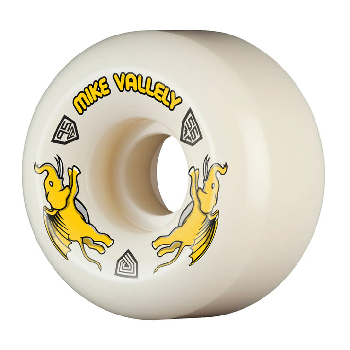 POWELL PERALTA Vallely V6 Dragon Wheels 95A 36W - White - 56mm
